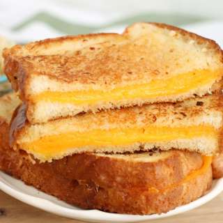 Garlic Grilled Cheese