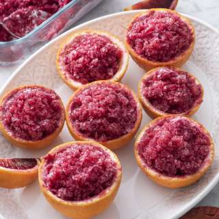 Blood Orange Granita