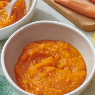 Carrot Puree for Baby
