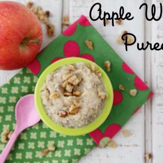 Apple Walnut Puree