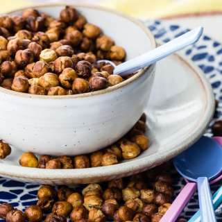 Air Fryer Crispy Chickpeas