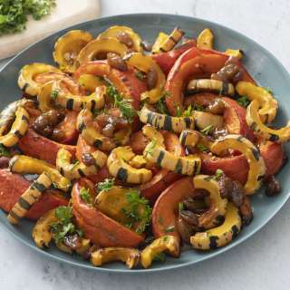 Sweet and Sour Roasted Squash