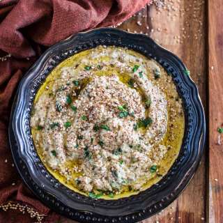 Baba Ghanoush (Roasted Eggplant Dip)