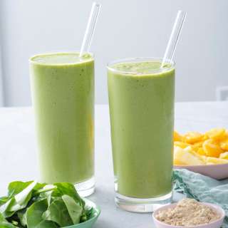 Tropical Protein Greens Smoothie