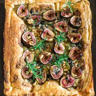 Blue Cheese Fig Tart