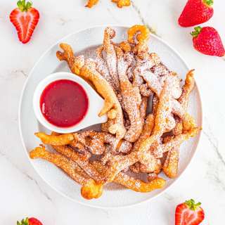 Crispy Funnel Cake Fries