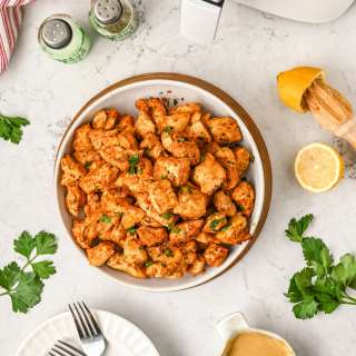 Air Fryer Lemon Pepper Chicken Bites