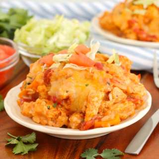 Slow Cooker Taco Chicken and Rice