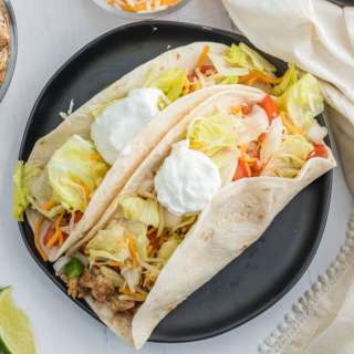 Easy Air Fryer Chicken Tacos