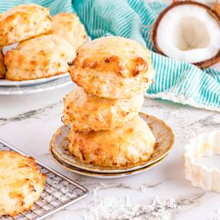 Sweet Coconut Biscuits