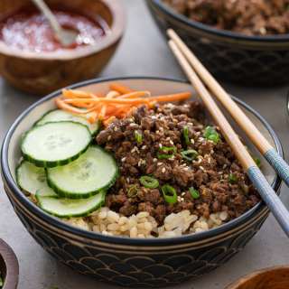 Korean Beef Bowls
