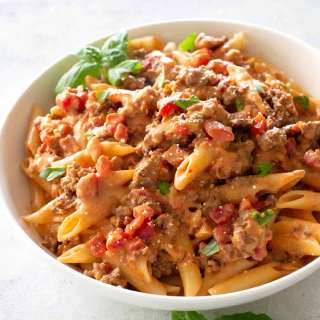 Creamy Sausage and Tomato Pasta