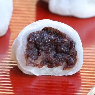 Daifuku (Mochi and Anko Filling Recipes) + VIDEO