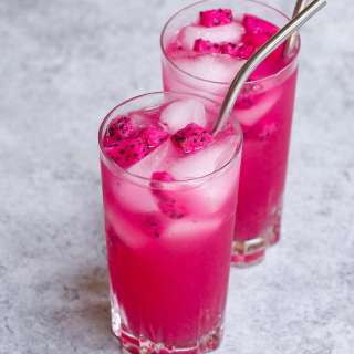 Mango Dragonfruit Lemonade Recipe (+VIDEO)