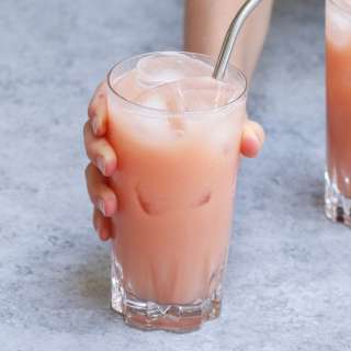 Iced Guava Passionfruit Drink Recipe (+VIDEO)