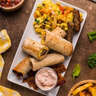 The BEST Breakfast Taquitos