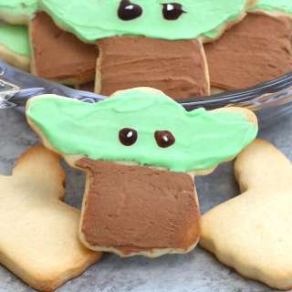 Baby Yoda Cookies Recipe (+VIDEO)
