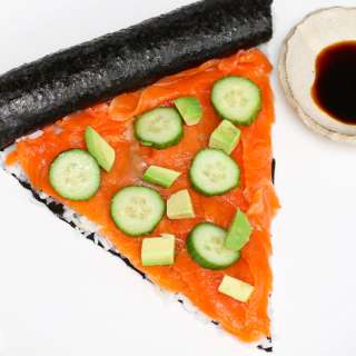 Homemade Sushi Pizza Recipe