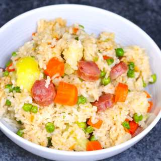 Easiest Rice Cooker Fried Rice Recipe