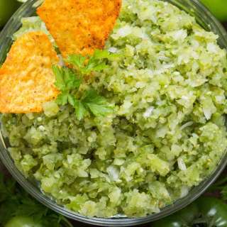 Easy Green Tomato Salsa Recipe