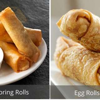 Spring Roll vs Egg Roll