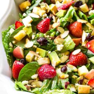 Fruit, Avocado, and Feta Salad