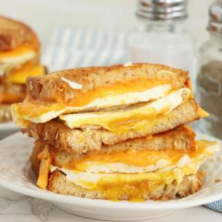 Grilled Cheese and Egg Sandwich