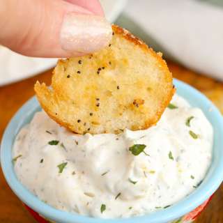 Air Fryer Bagel Chips