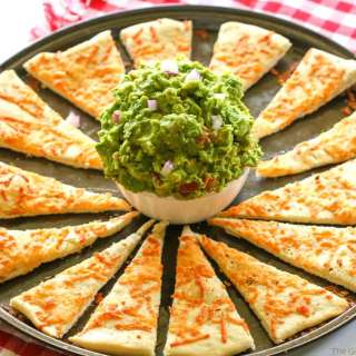 Guaca-Tony with Pizza Chips