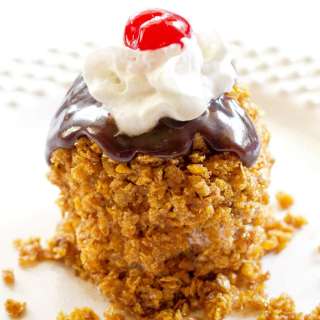 No-Fry Fried Ice Cream