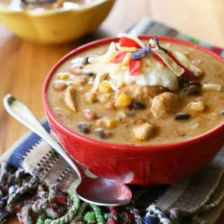 Spicy Chicken Enchilada Soup