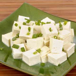 Easy Silken Tofu with Green Onions and Soy Sauce