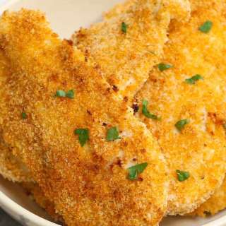 Crispy Baked Chicken Cutlets Recipe