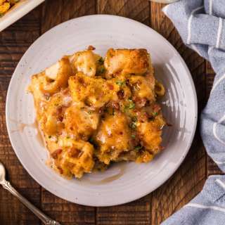Chicken and Waffle Casserole