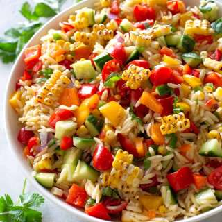 Vegetable Orzo Salad