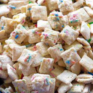 Cake Batter Muddy Buddies
