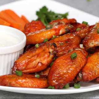 Easy Super Bowl Snack Game Day Chicken Wings Recipe