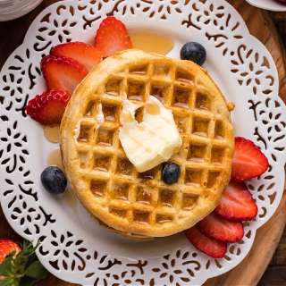 Air Fryer Frozen Waffles