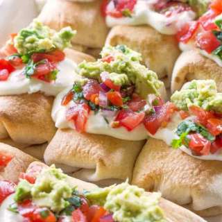 Mini Chicken Chimichangas