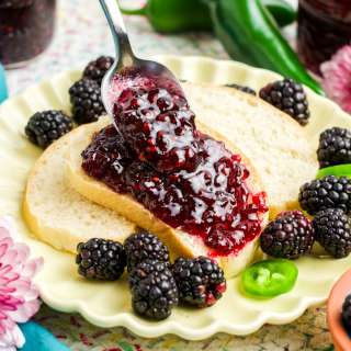 Blackberry Jalapeno Jam