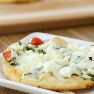 Easy Greek Appetizer Pita Pizza