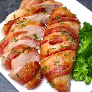 Best Bacon Recipe: Slow Cooker Bacon Wrapped Chicken