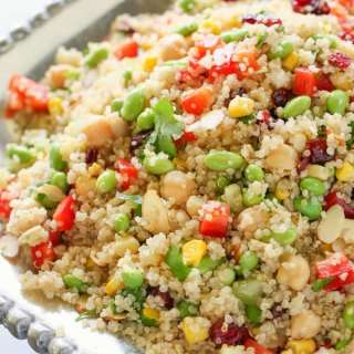 Edamame Quinoa Salad