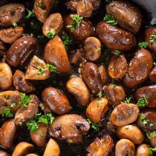 Mushroom Recipes: Sautéed Garlic Mushroom Recipe