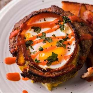 Keto Bacon Egg Cups
