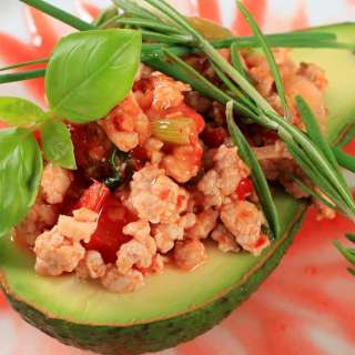 Keto Taco Stuffed Avocado Recipe