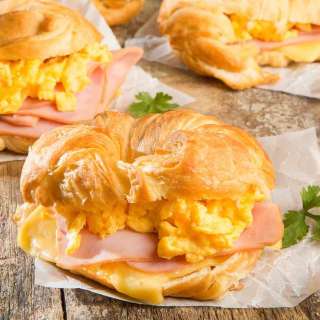 Breakfast Sandwiches: Croissant Breakfast Sandwich Recipe