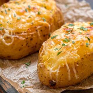 Baked Potatoes to Serve with Chicken Marsala