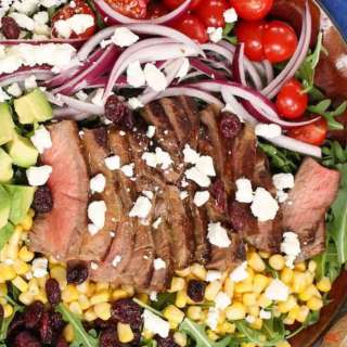 High Protein Steak Salad