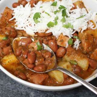 Easy Kidney Bean and Rice